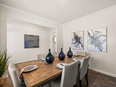 hayden flex room used as a dining room with a larg