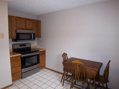 Kitchen. The eat in kitchen has plenty of room for