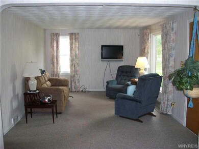 Living Room. Nice size living room with front entr
