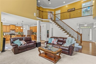 Breathtaking! Soaring two story Living !