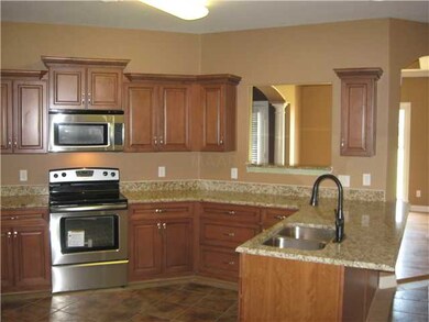 Updated kitchen has new granite counter tops, new 