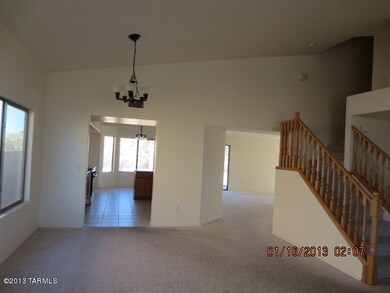 view from dining to kitchen