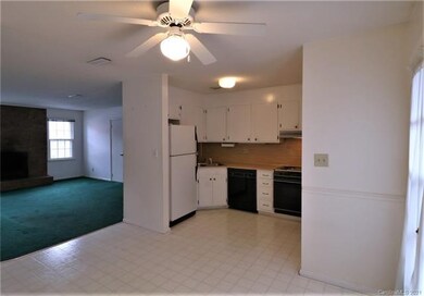 Kitchen from dining area