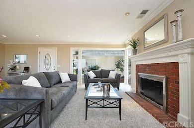Living Room at Fireplace