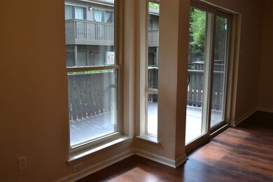 New energy efficient sliding patio door. This wall