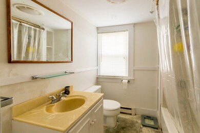 First floor full bath.