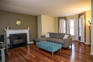 Family Room with amazing Brazilian Koa HARDWOOD fl