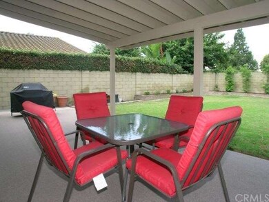 Lots of possibilities with a yard nd patio like th