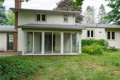 rear sunroom is a wonderful feature!Paver patio to