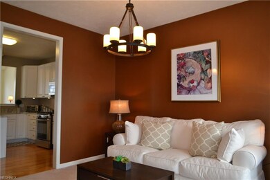 This homeowner uses the dining room for a quiet si