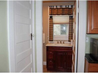 Bathroom. HALF BATH OFF KITCHEN