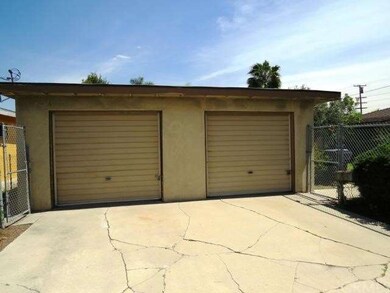 2 car garage on Moneta.