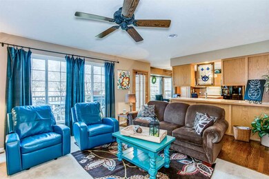 to the family room and back deck.