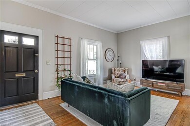 Large living room with fireplace