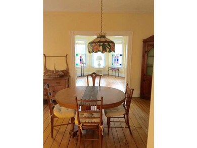 Dining Room. LOOKING OUT THROUGH ARCH TO LIVING RO