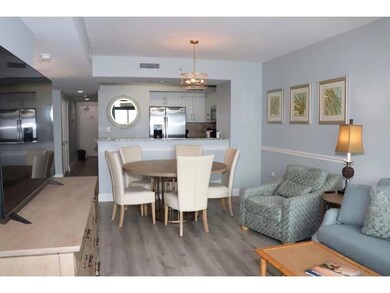 Dining space featuring light wood-style flooring