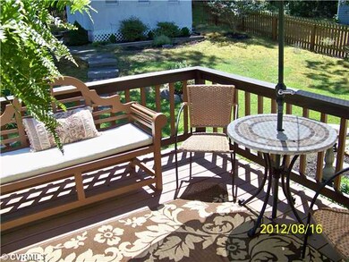 Patio/Deck - Serene and private overlooking large 