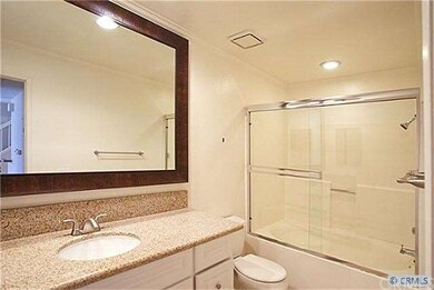 Granite Bath with Large Oval Tub!