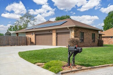 garage side, new driveway