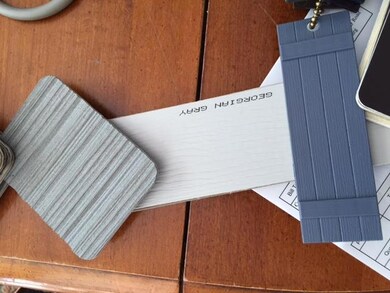 Color scheme for siding, shake and shutters.