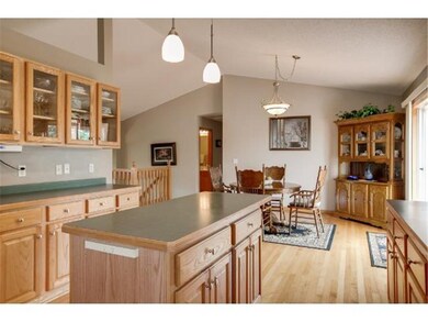 Another view of the kitchen/dining area.