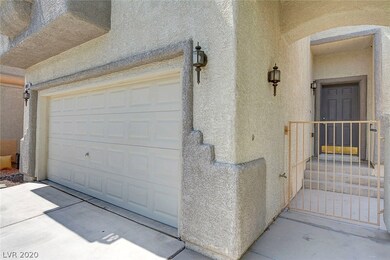 Gated courtyard area upon entering.