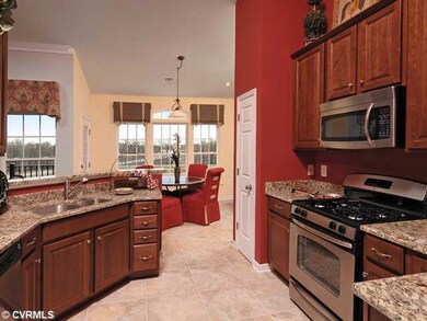 Kitchen - Sample photo from Ryan Homes picture lib