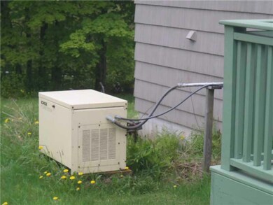 Exterior Back. Generator