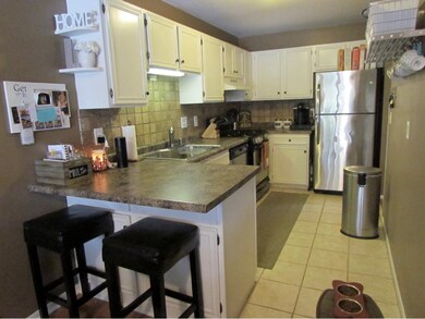 Updated kitchen with stainless steel appliances
