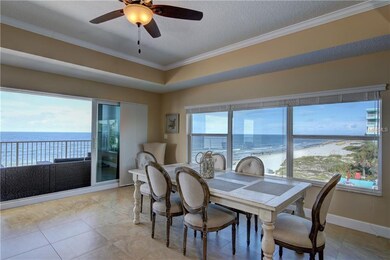 Panoramic Gulf Front views from Dining area