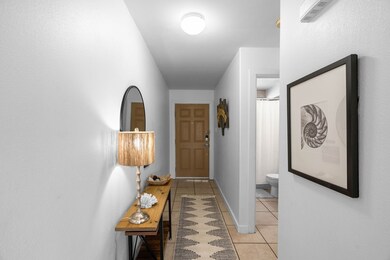 Looking back at front door