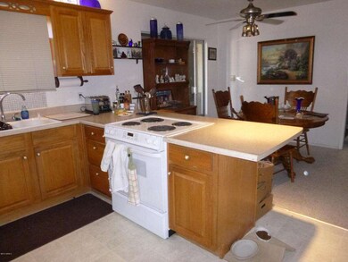 Kitchen Open to Dining