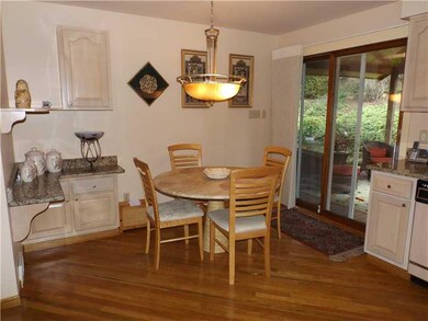 Kitchen. Kitchen Eating Area with access to covere