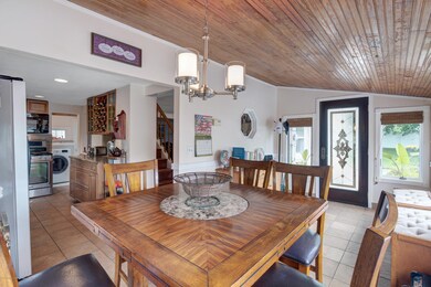 View of Kitchen & Dining Room