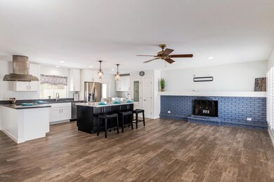 Open Flow Kitchen and Family Room