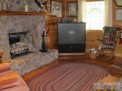 Stone Fireplace: Major stone fireplace with heat b