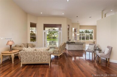 Beautiful real wood floors in the spacious formal 