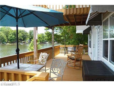 Patio/Deck. Main level deck has room for patio furniture, table and chairs and Swing.  View from here is amazing.