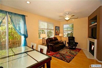 Open floor plan leads to a private backyard and to