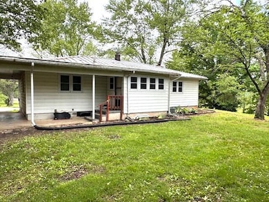 back side of property