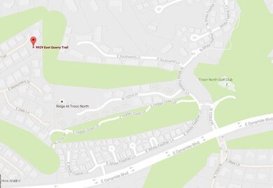Sniped Map of 9929 E. Quarry Trail