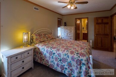 Bedroom into Bath: Another angle of the upstairs b