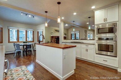 Prep station w/ sink & SS appliances