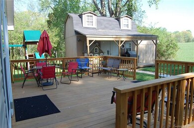 Large deck for entertaining
