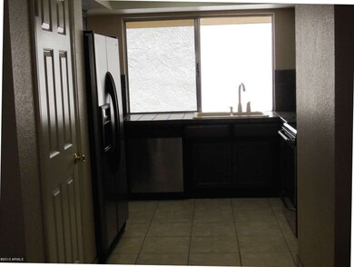 Kitchen with Tiled Counters