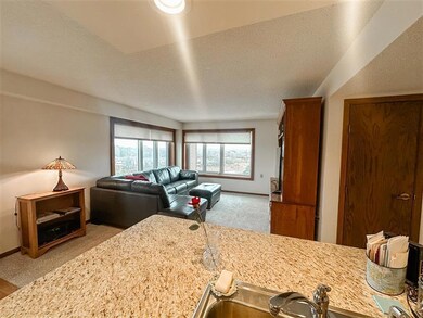 Island and Living Room