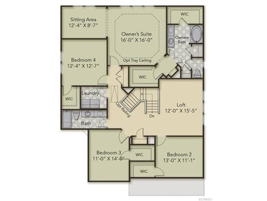 Second Floor Layout
