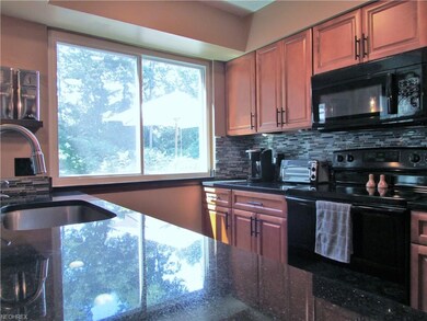 The kitchen was updated (including appliances, cab