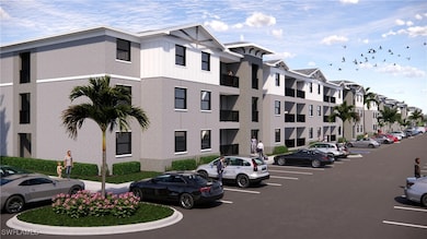 View of building exterior featuring a residential
