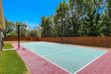 Sport court with lighting for night play! Basketball, tennis, pickle ball, volleyball and shuffleboard!